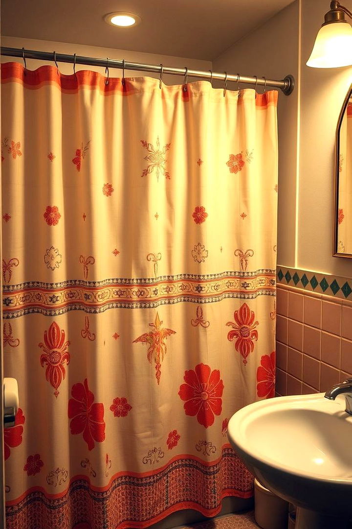Vintage and Retro Styles - 22 Shower Curtain Ideas