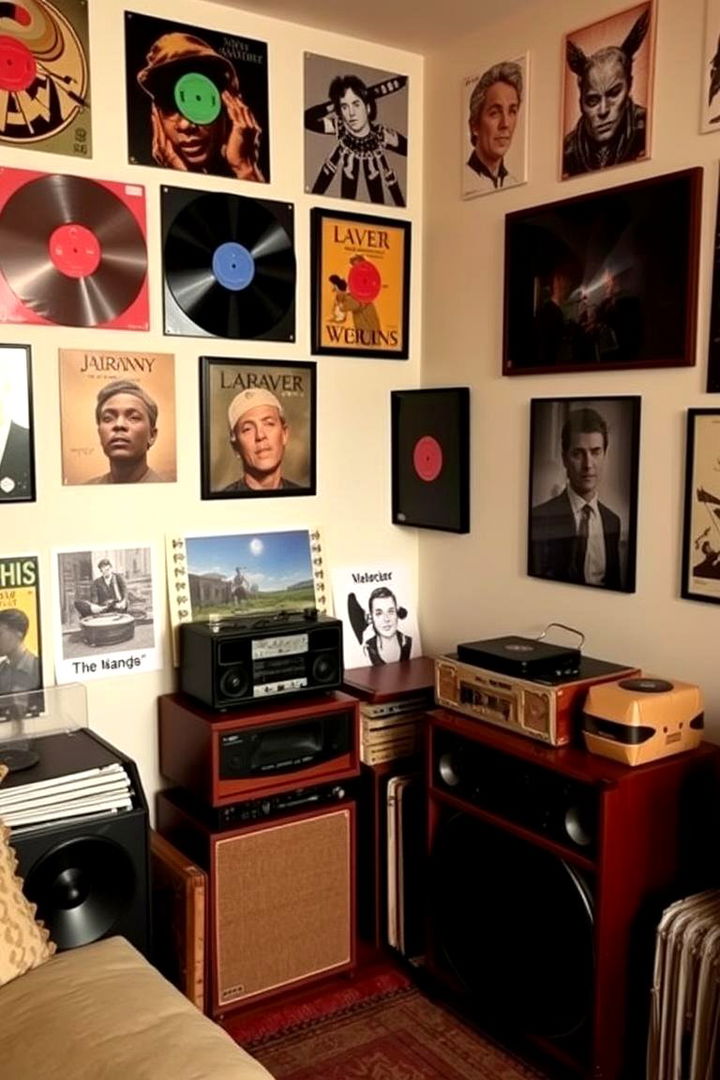 Vinyl Record Vibes - 22 1990s Interior Design Ideas