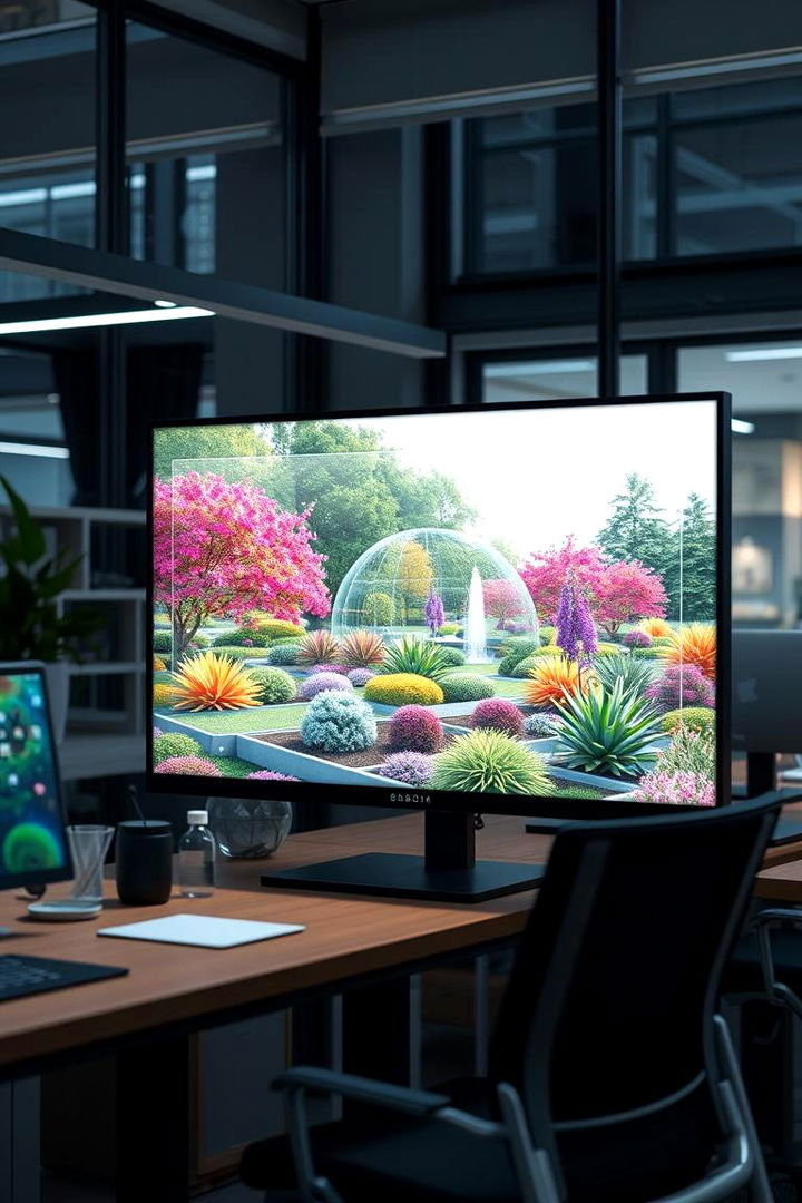 Virtual Garden Visualization - 22 AI Landscape Design Ideas
