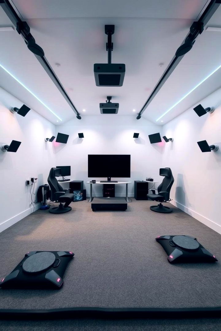 Virtual Reality Corners - 22 Gaming Bedroom Ideas