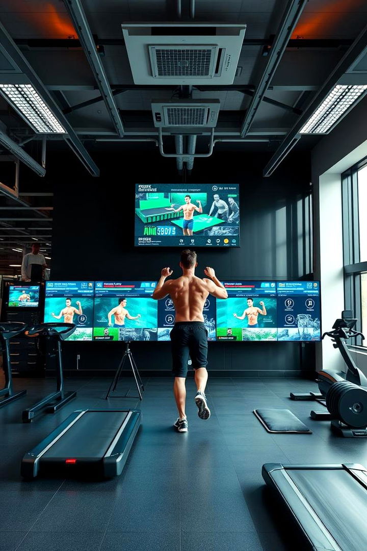 Virtual Training Integration - 22 Home Gym Ideas