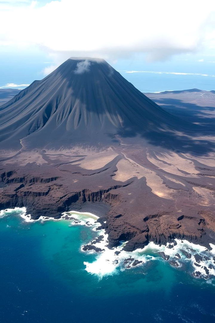 Volcanic Island Vista - 22 Tropical Landscape Ideas