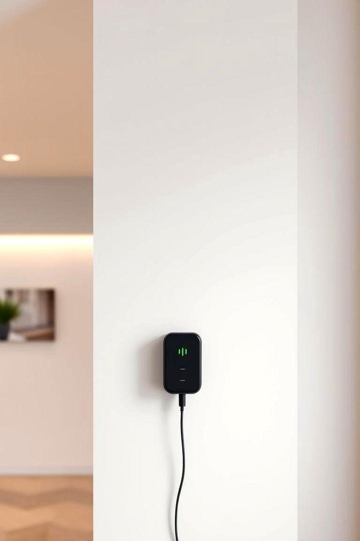 Wall Mounted Compact Charging Station - 22 charging station ideas