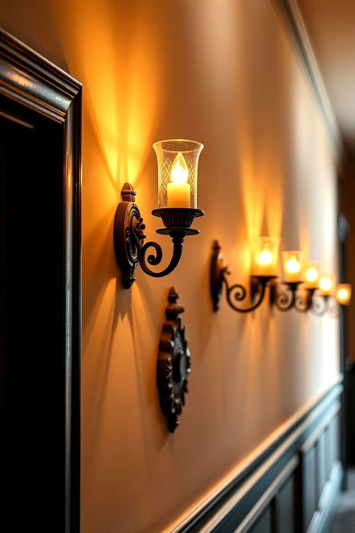 Wall Sconce Elegance - Modern Hallway Lighting Ideas for Welcoming Spaces