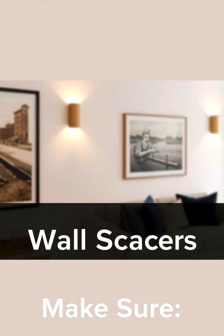 Wall Sconces for Elegant Accents - 22 Living Room Lighting Ideas