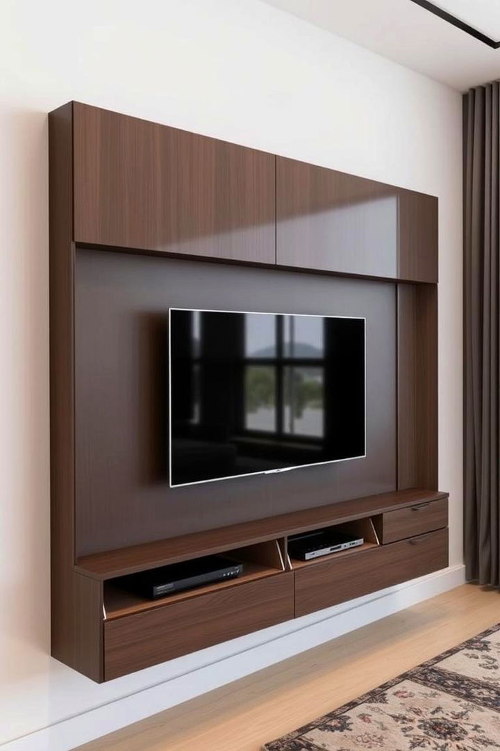 Wall mounted Entertainment Units - 22 Small Living Room Ideas