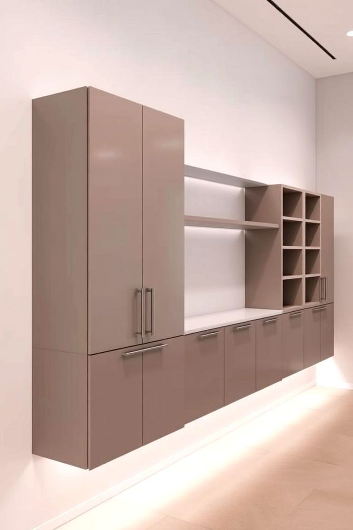 Wall mounted Storage - 22 Bedding Storage Ideas