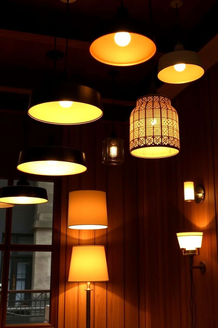 Warm Ambient Lighting Strategies - 22 Log Cabin Interior Design Ideas