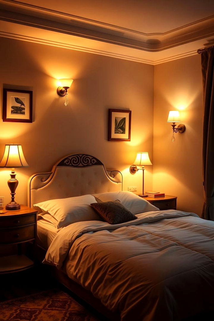 Warm Ambient Lighting - 22 70s Bedroom Decor Ideas