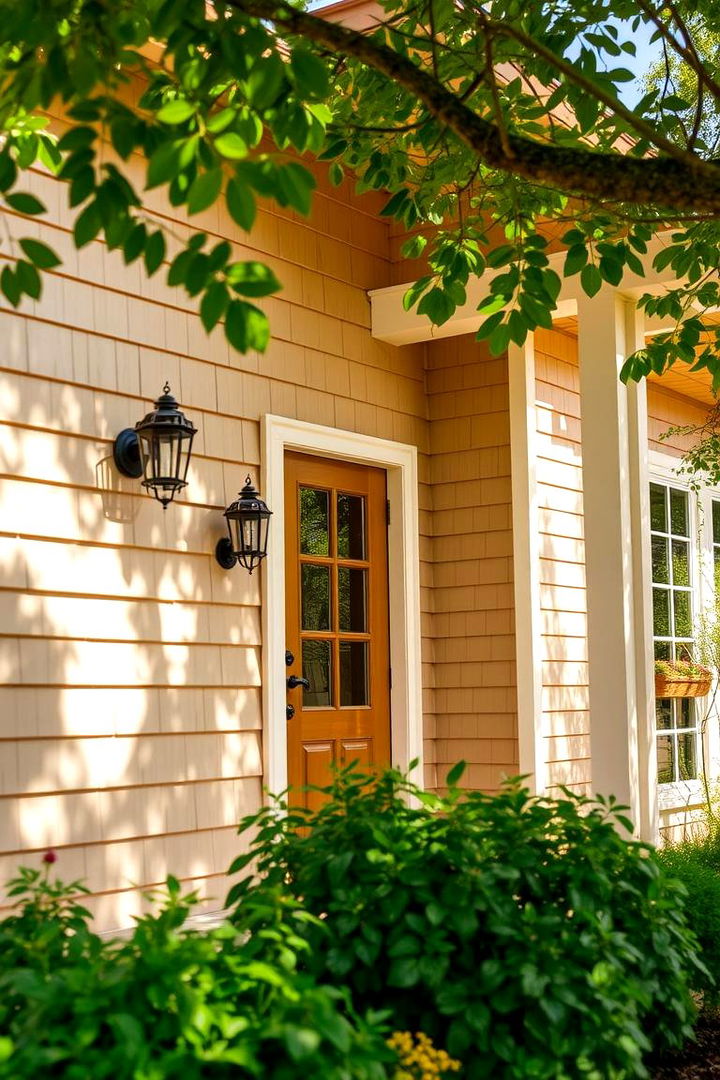 Warm Beige Comfort - 22 House Siding Colors