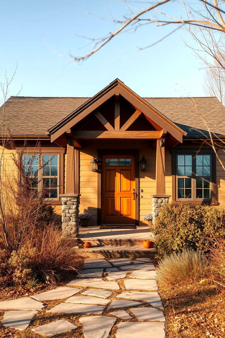 Warm Browns - 22 Exterior Color Palettes for Small Homes