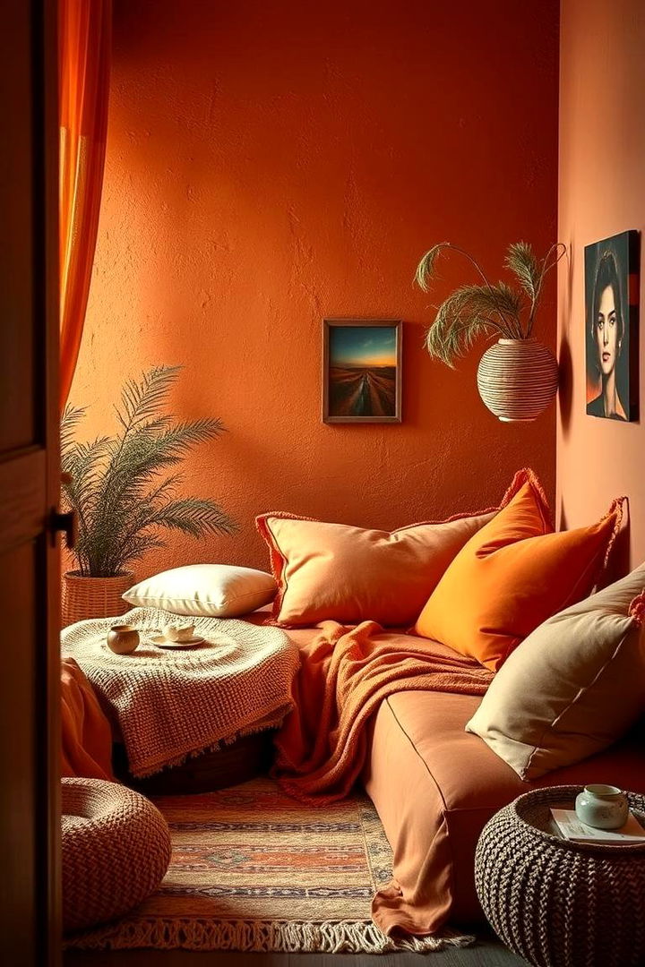 Warm Color Palette - Cozy Snug Room Ideas for Intimate Living Spaces