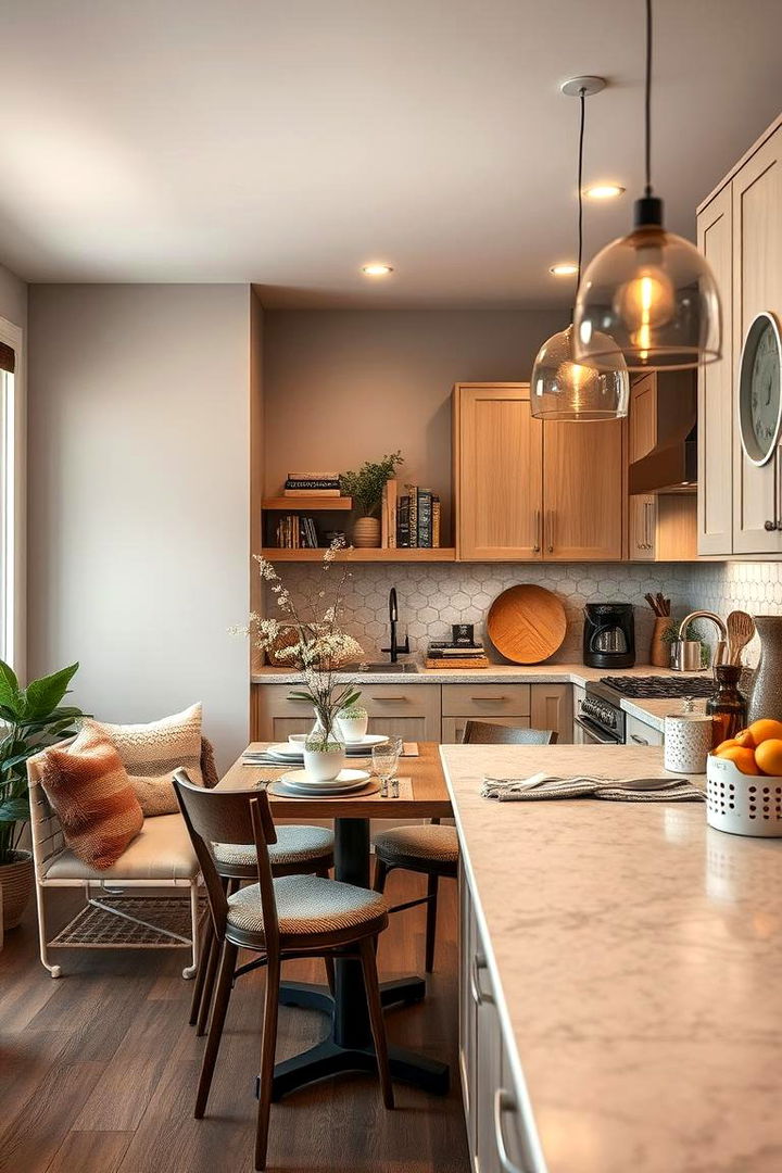 Warm Contemporary Look - 22 Kitchen Diner Ideas
