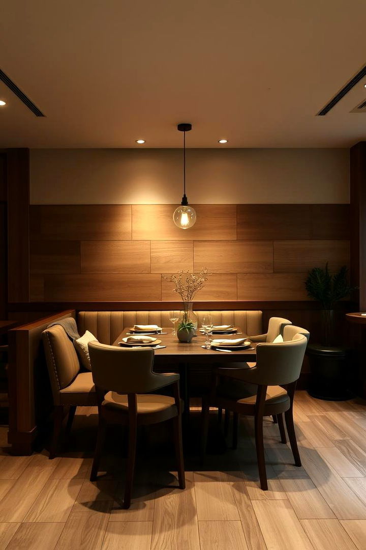 Warm Earth Tones - 22 Neutral Dining Room Ideas