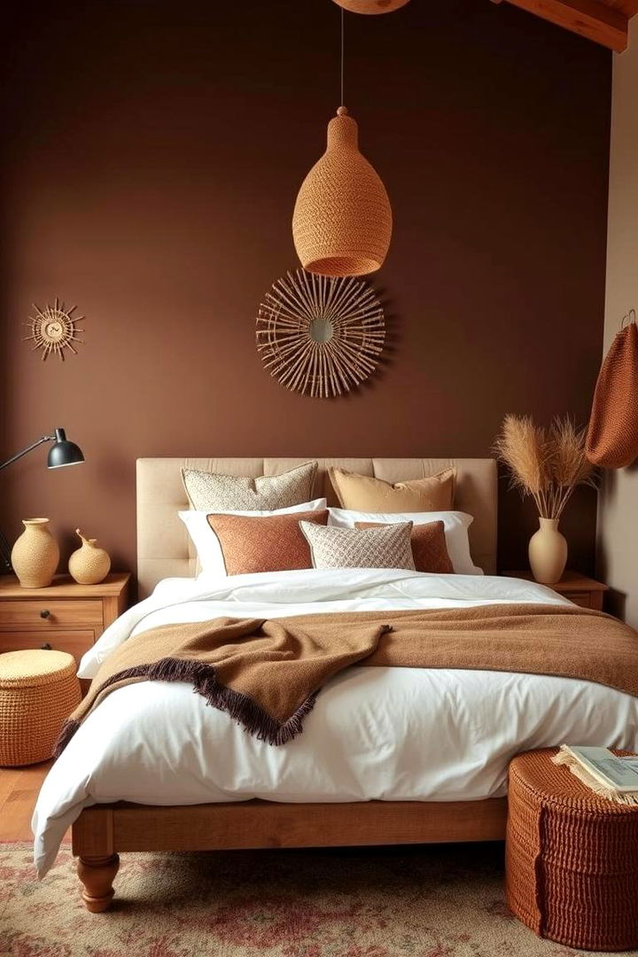 Warm Earth Tones Appeal - 22 Asian Bedroom Ideas