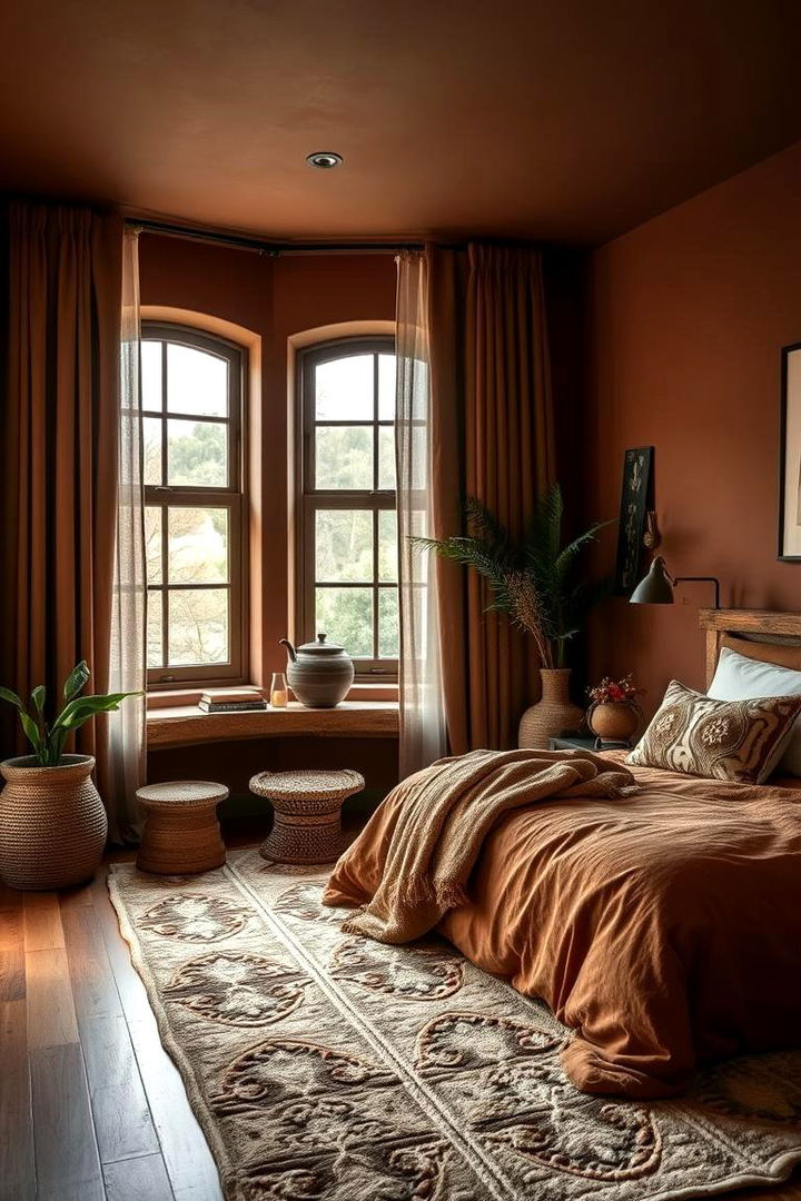 Warm Earth Tones Bedroom - 22 Dreamy Bedroom Design Ideas