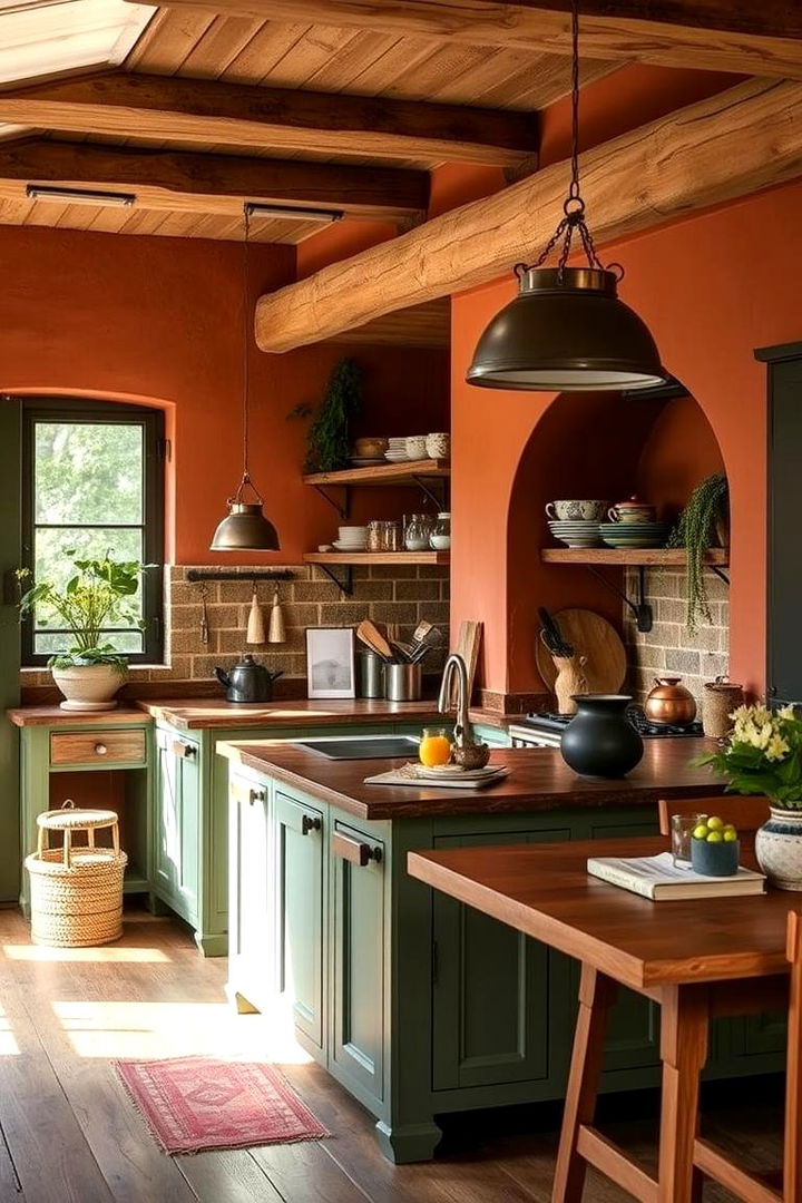 Warm Earthy Tones - 22 Kitchen Color Ideas