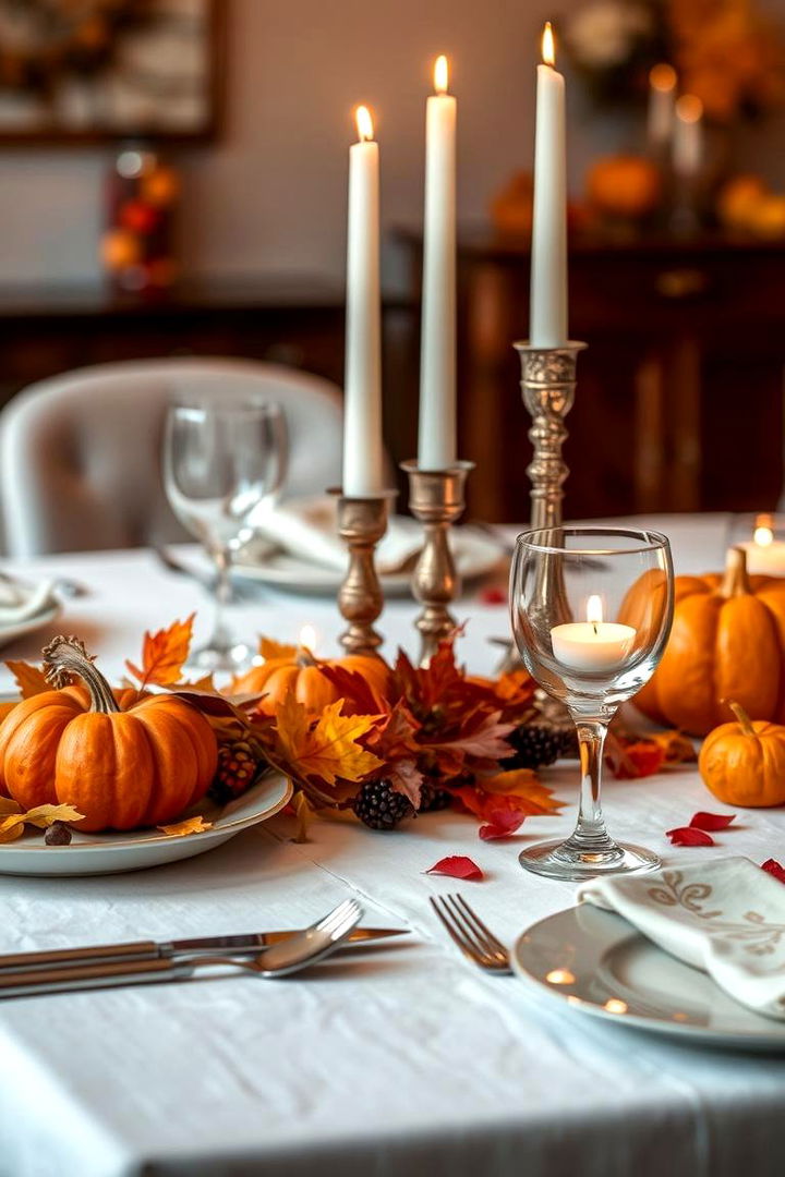 Warm Harvest Color Palette Accents - 22 Friendsgiving Decor Ideas