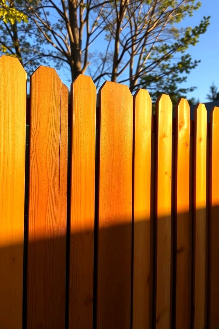 Warm Honey Amber - 22 Fence Stain Colors