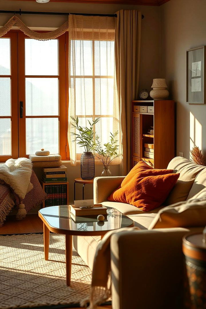 Warm Inviting Spaces - 22 Korean Living Room Ideas