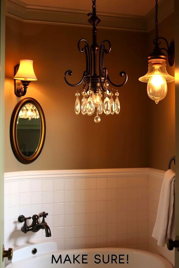 Warm Lighting Ambiance - 22 Traditional Bathroom Ideas