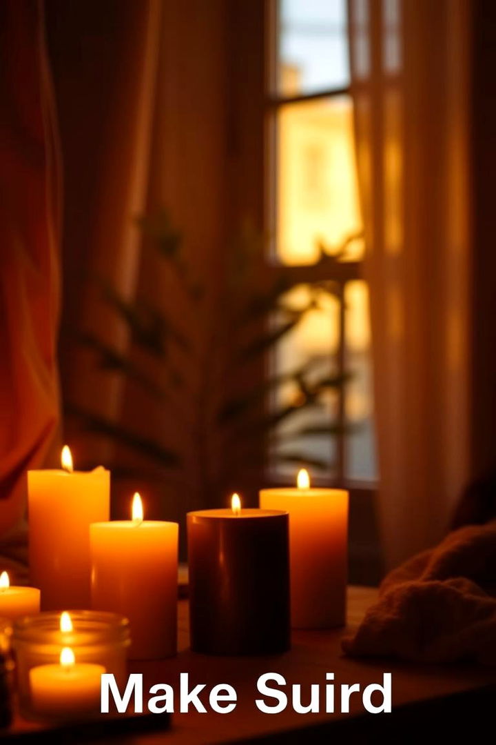 Warm Lighting and Candle Glow - 22 Snug Room Ideas