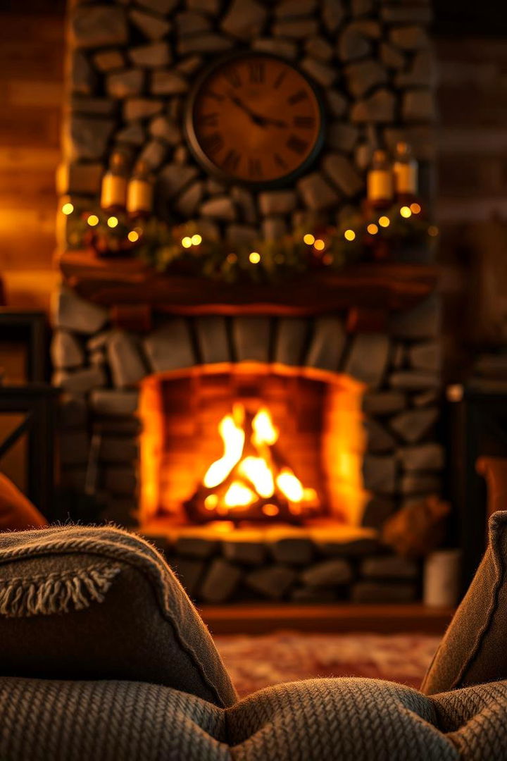 Warm Lighting and Fireplaces - 22 Southwestern Decor Ideas