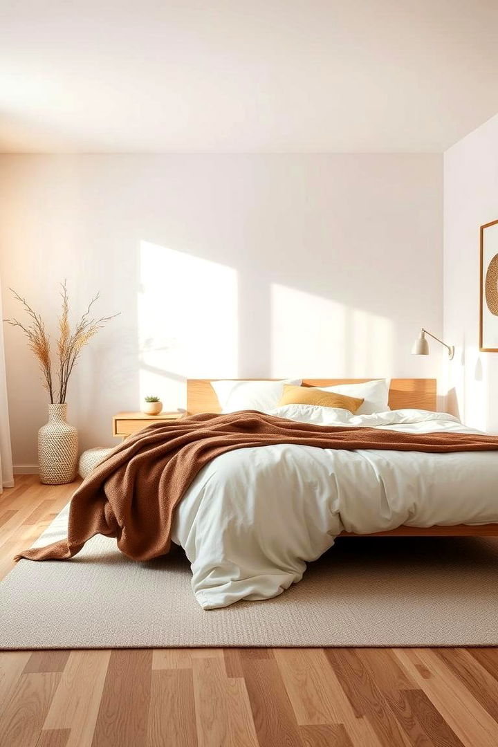 Warm Minimalist Balance - 22 Beige Bedroom Ideas