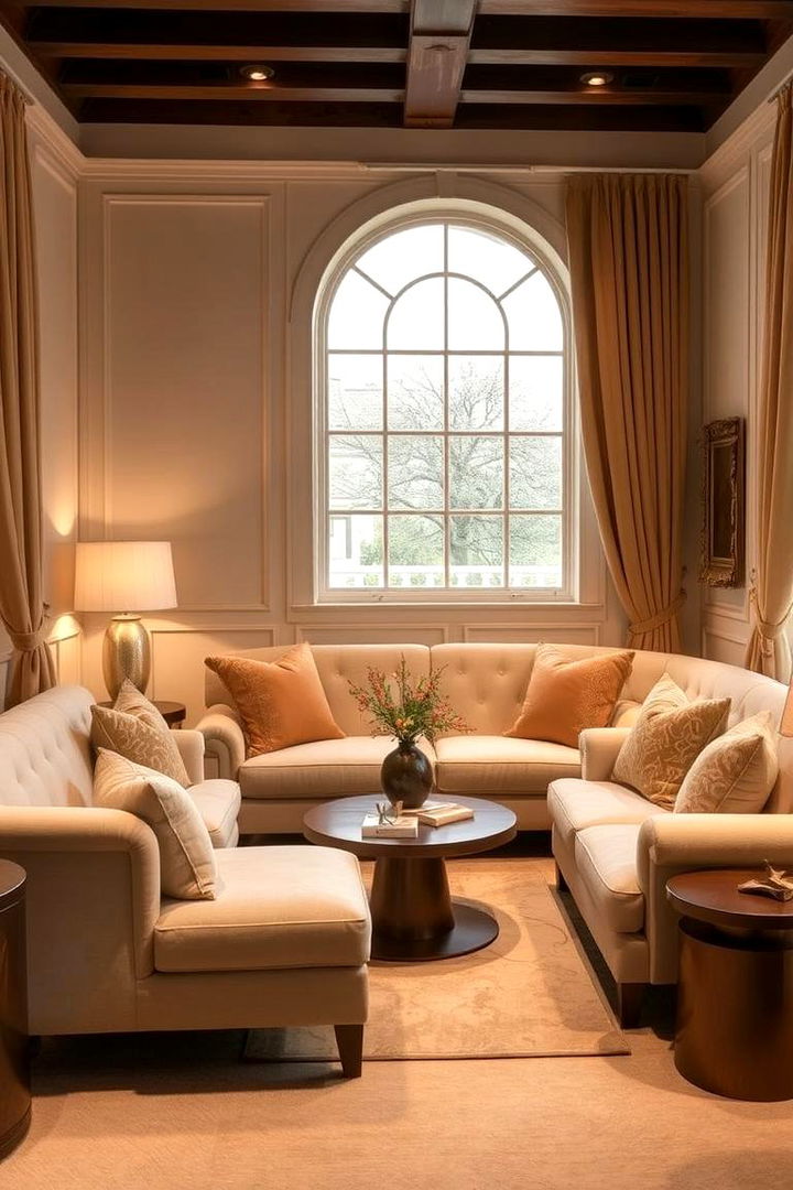 Warm Neutral Comfort - 22 Neutral Living Room Ideas