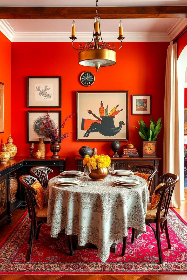 Warm Paprika - 22 Mexican Interior Paint Colors