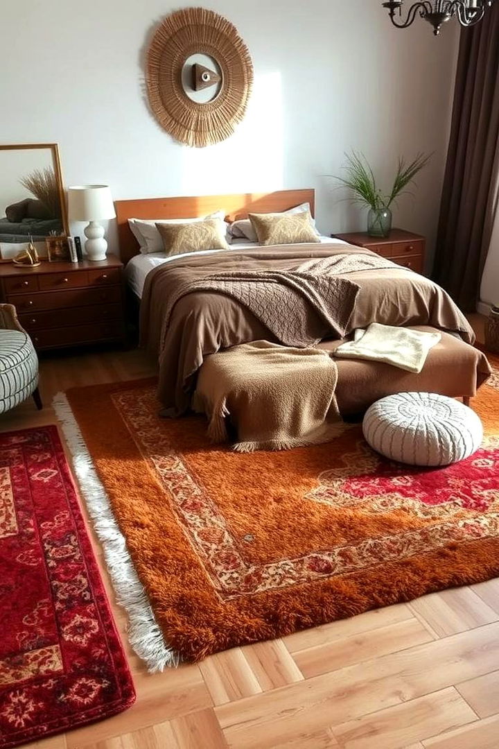 Warm Rugs and Carpets - 22 Fall Bedroom Decor Ideas