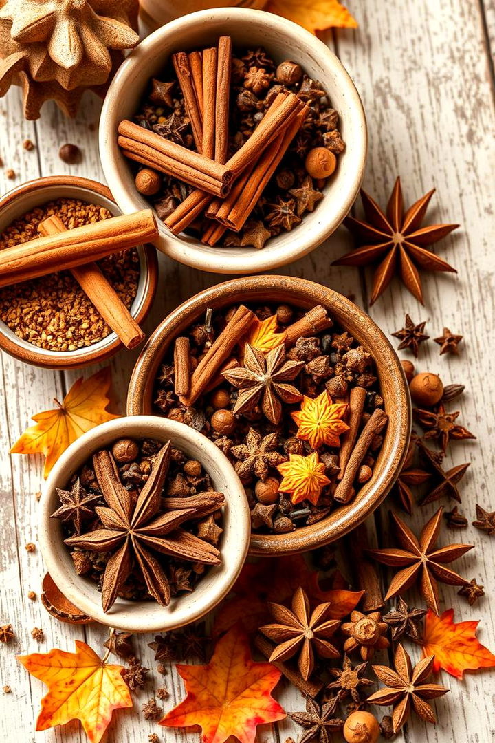Warm Spice Potpourri - 22 Fall Table Decor Ideas