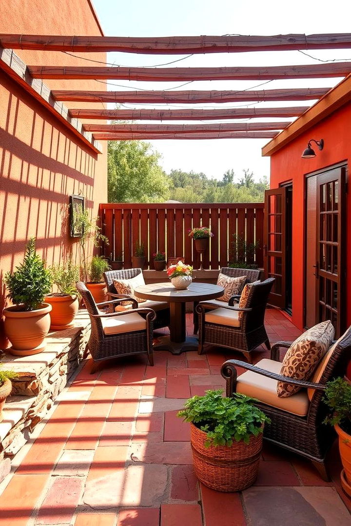 Warm Terracotta Vibes - 22 Deck Color Ideas