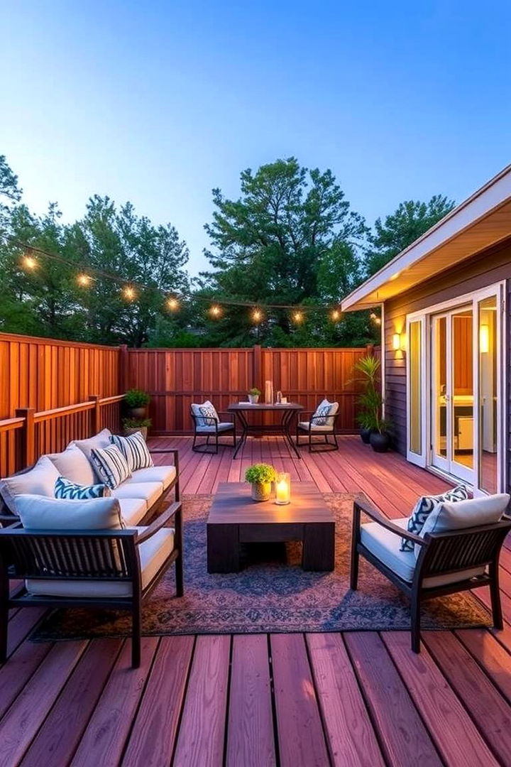 Warm and Cool Contrast Energy - 22 Two Tone Deck Color Schemes