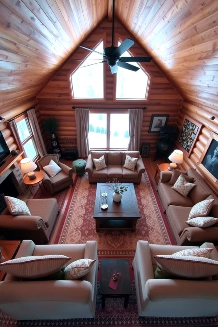 Warm and Inviting Layouts - 22 Cabin Living Room Ideas