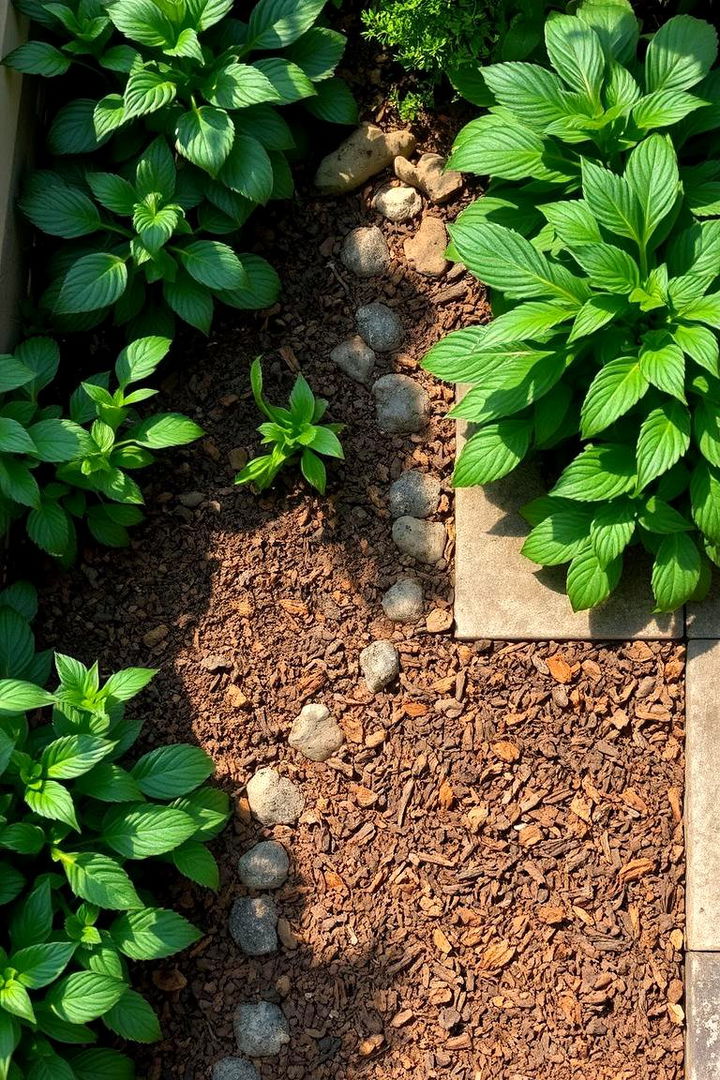 Water Absorbing Functionality - 22 mulch patio ideas