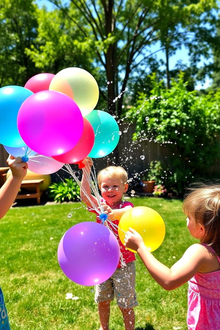 Water Balloon Extravaganza - 22 Backyard Birthday Party Ideas