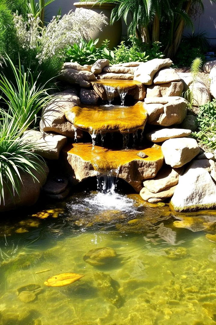 Water Feature Accent - 22 Garden Ideas