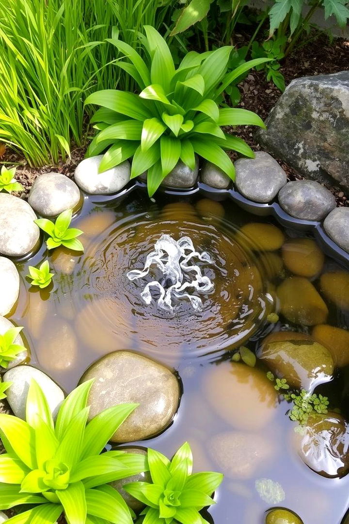 Water Feature Centerpiece - 22 Garden Centerpiece Ideas