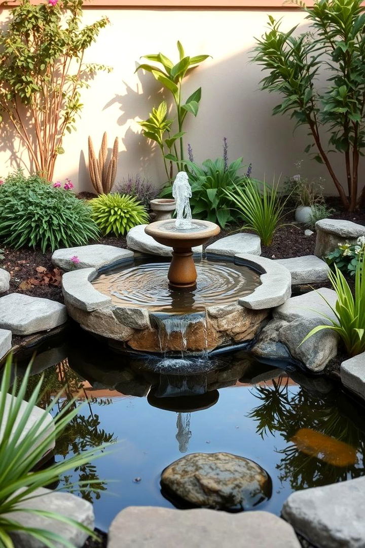 Water Feature Enchantment - 22 Small Walled Garden Ideas
