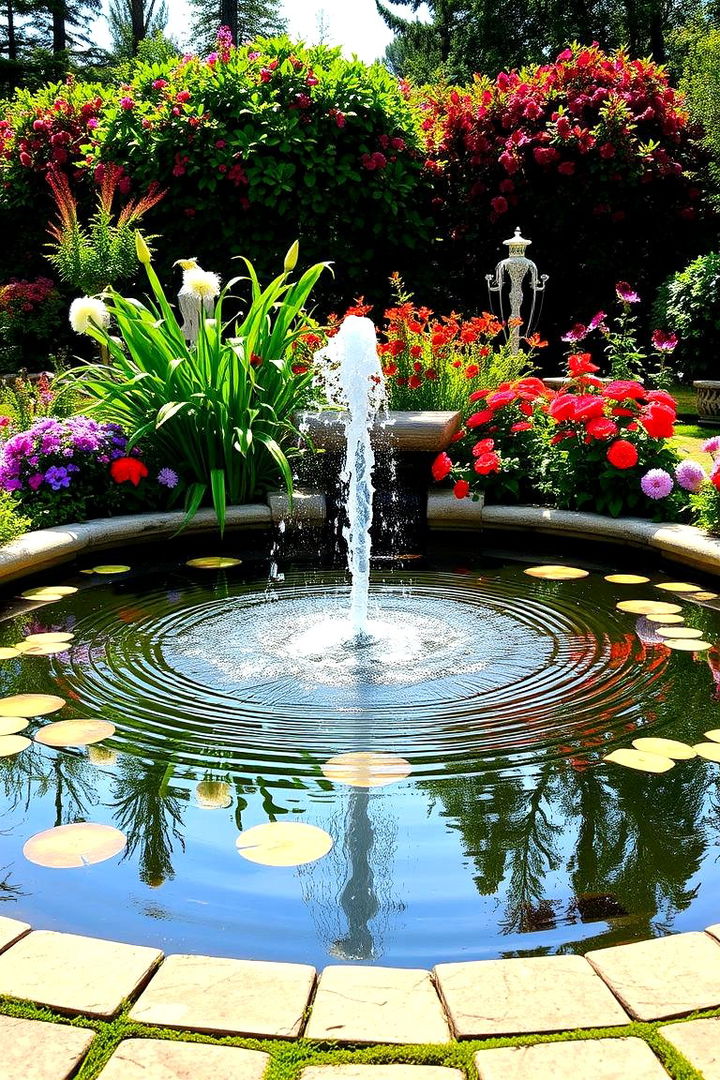 Water Feature Focal Points - 22 Garden Wedding Ideas