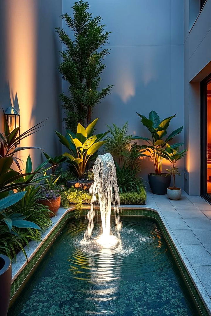 Water Feature Wonder - 22 Large Balcony Ideas