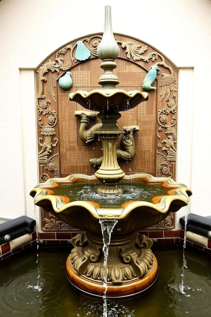 Water Features and Fountains - 22 Mediterranean House Exterior Ideas