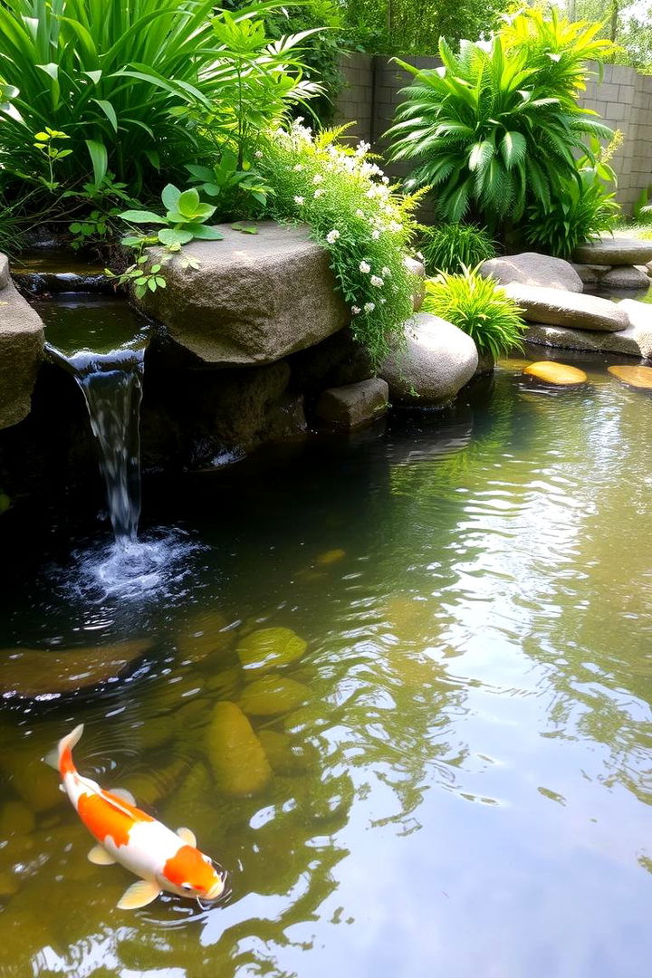 Water Features for Soothing Sounds - 22 Sensory Garden Ideas