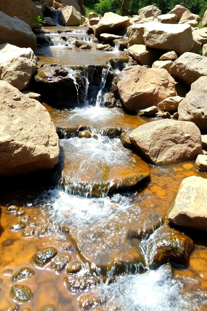 Water Infused Rock Garden - 22 Rock Garden Ideas