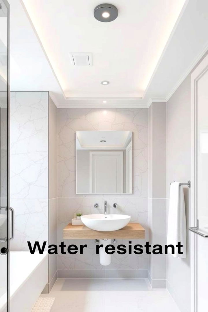 Water Resistant Innovations - 22 Bathroom Ceiling Ideas