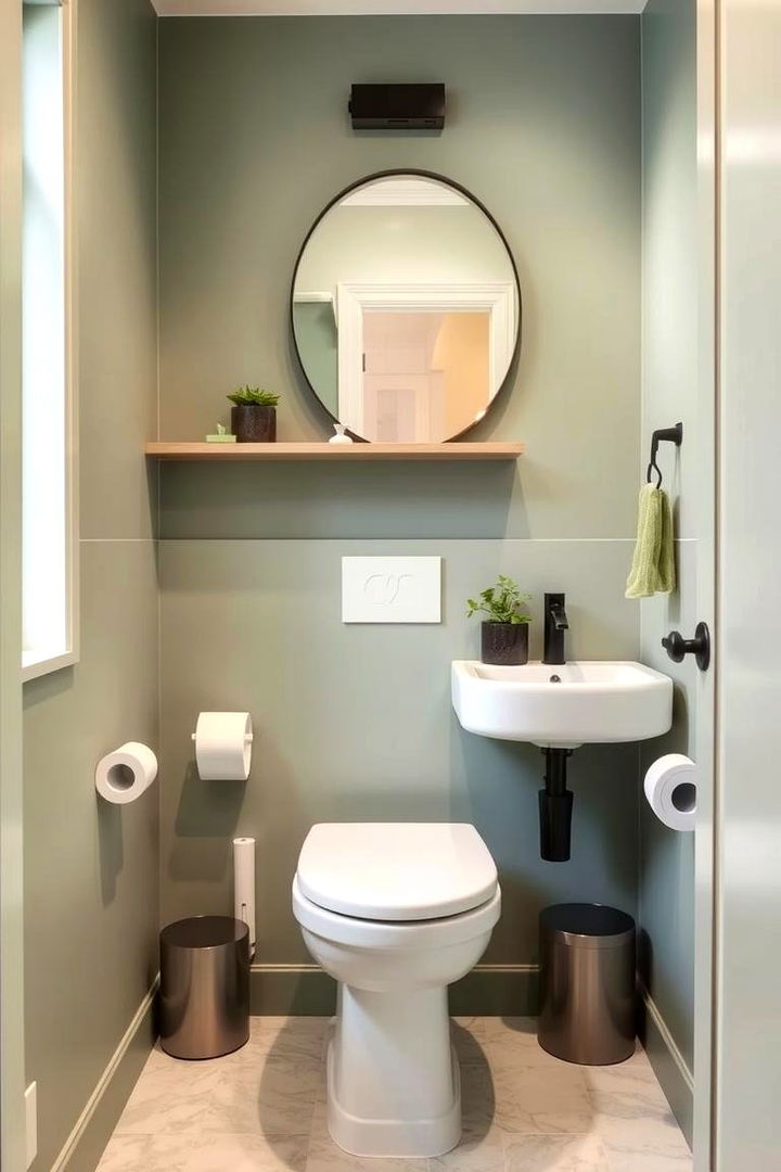 Water Saving Fixtures Innovation - 22 Green Powder Room Ideas