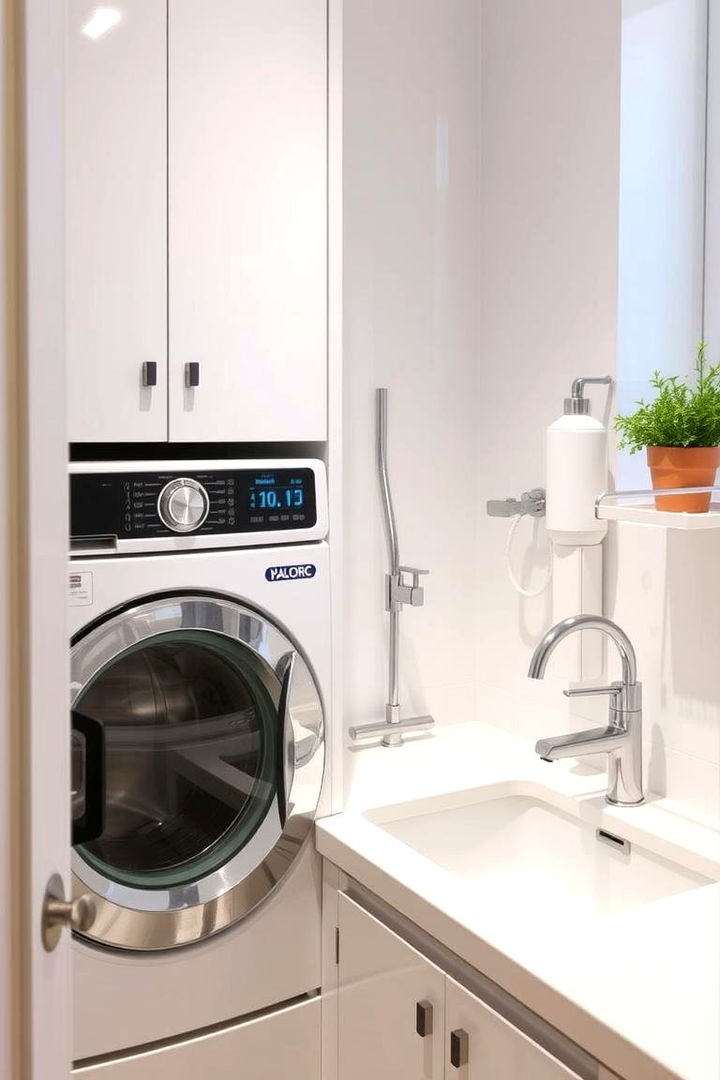 Water Saving Fixtures for Minimal Waste - 22 Green Laundry Room Ideas