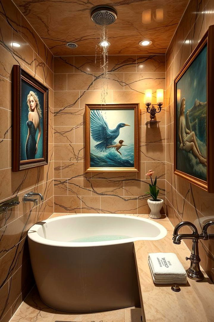 Waterproof Artwork and Decor - 22 Wet Room Ideas