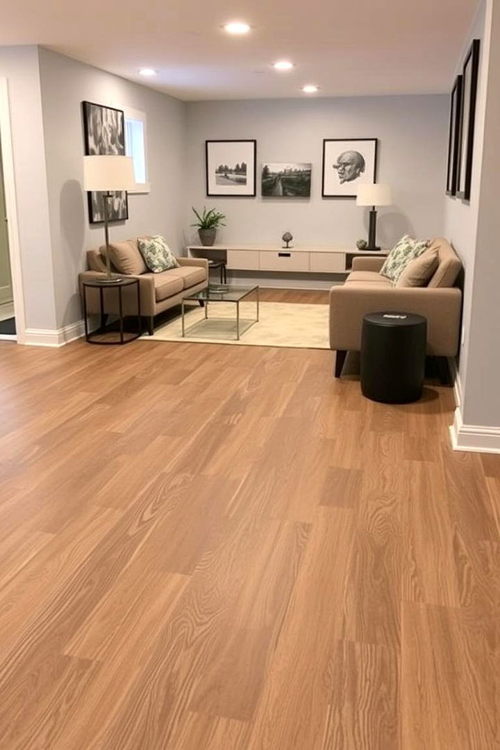 Waterproof Laminate Options - 22 Basement Floor Ideas